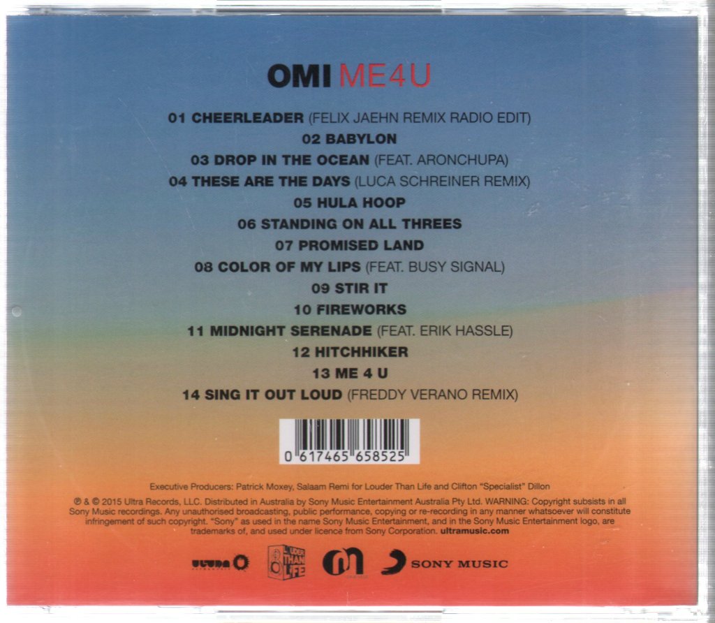 Omi - Me 4 U - Cd