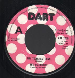 Outriders - Telegram Song - 7 Inch