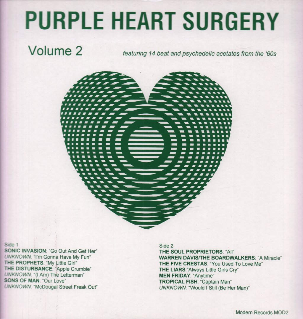 Purple Heart Surgery - Volume 2 - Lp