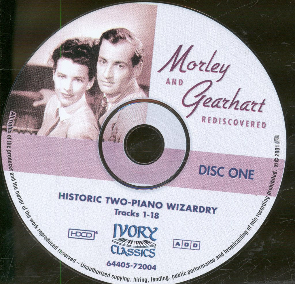 Virginia Morley And Livingston Gearhart - Rediscovered - Historic Two Piano Wizardry - Double Cd