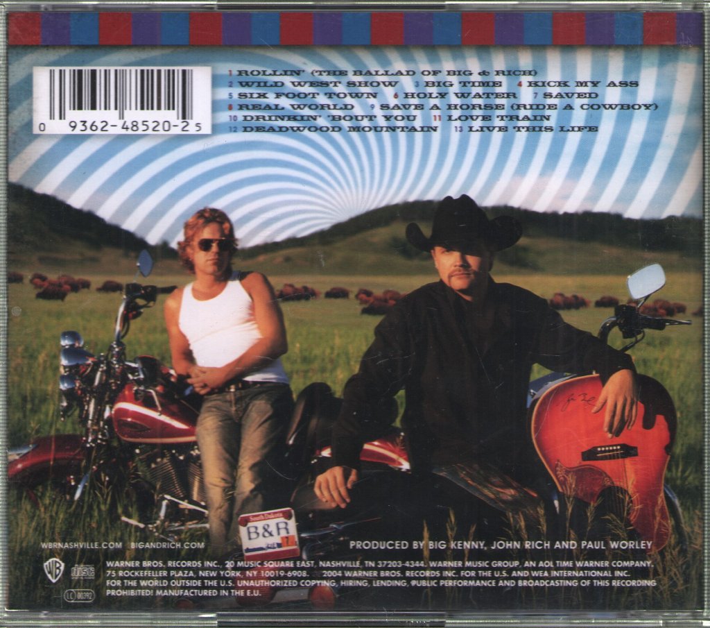 Big And Rich - Horse Of A Different Color - Cd