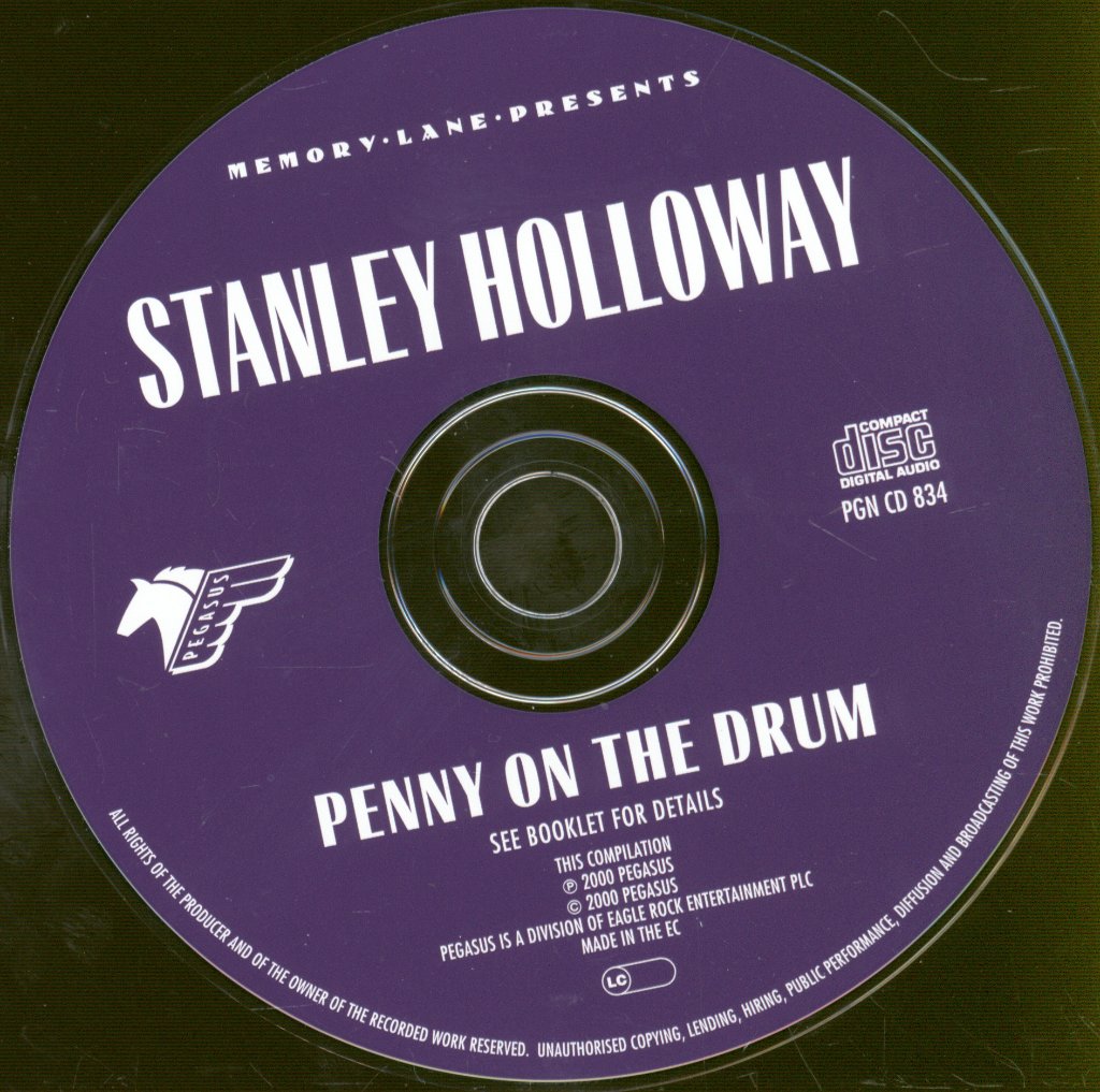Stanley Holloway - Penny On The Drum - Cd