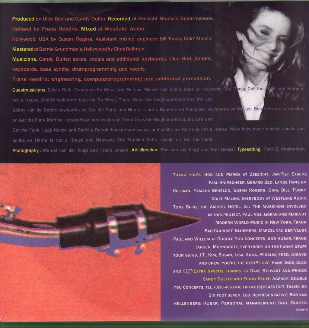 Candy Dulfer - Saxuality - Lp