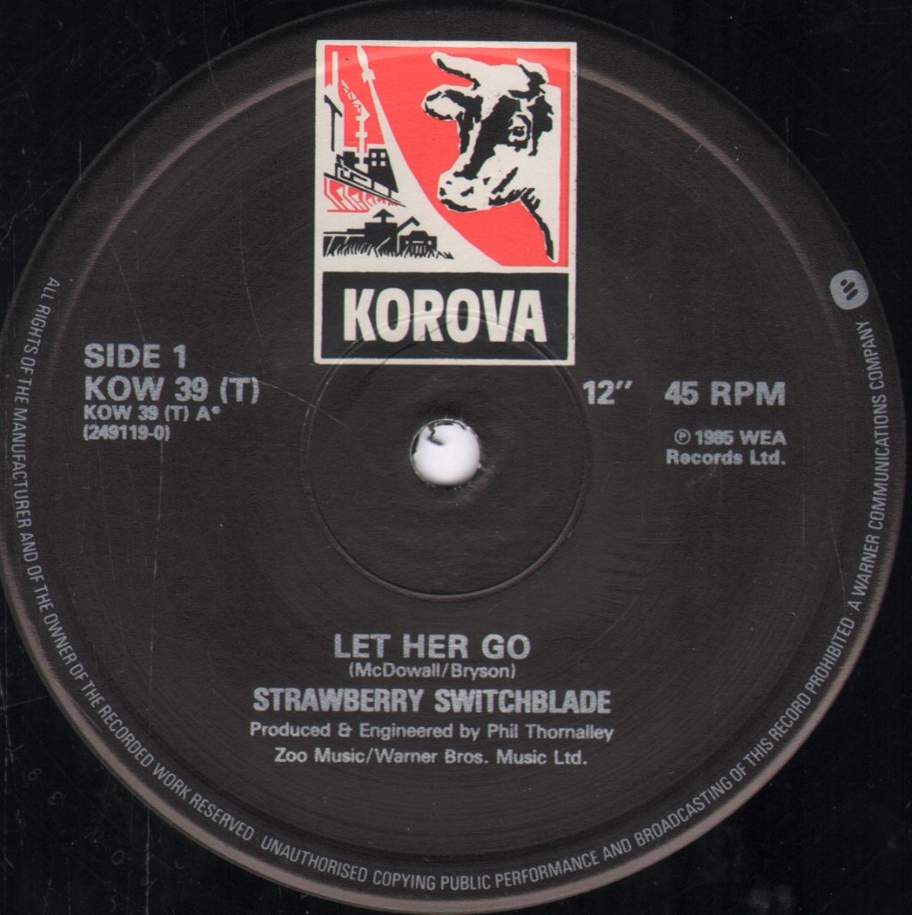 Strawberry Switchblade - Let Her Go - 12 Inch