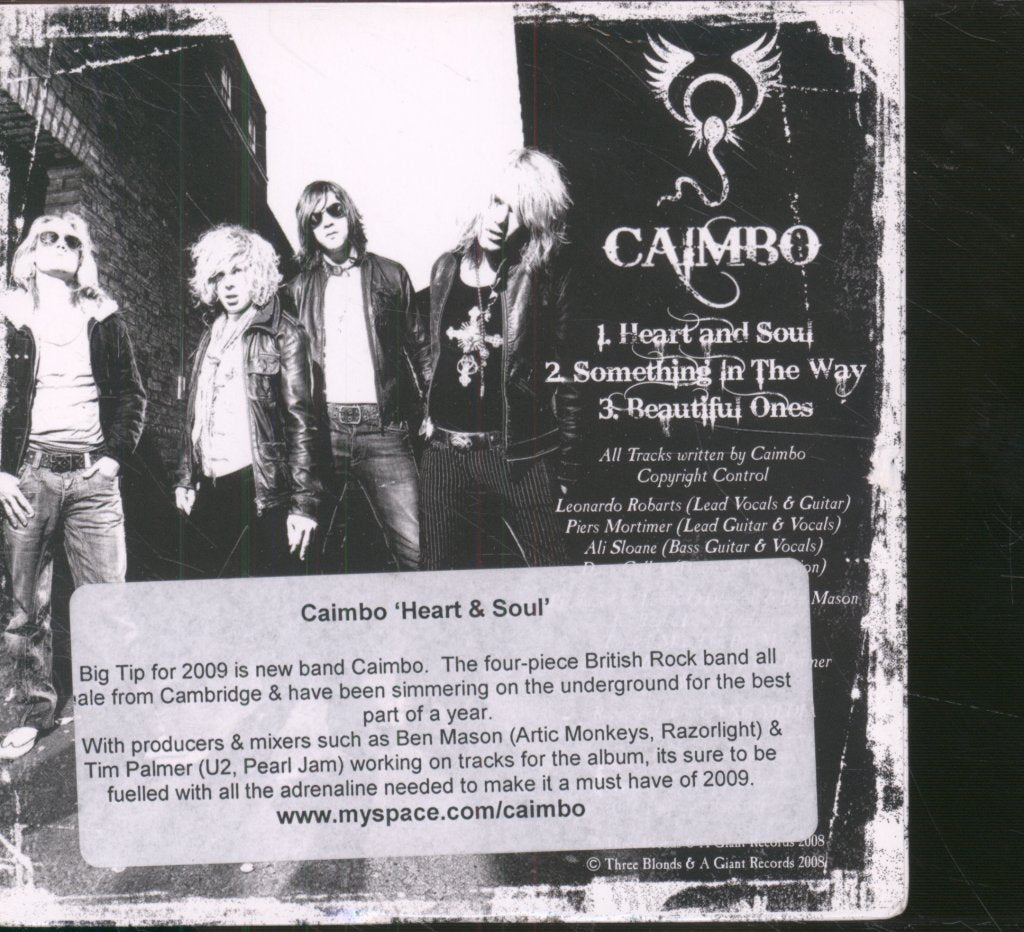 Caimbo - Heart And Soul - Cd
