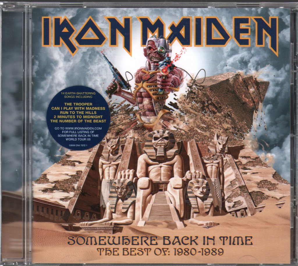 Iron Maiden - Somewhere Back In Time: The Best Of: 1980-1989 - Cd