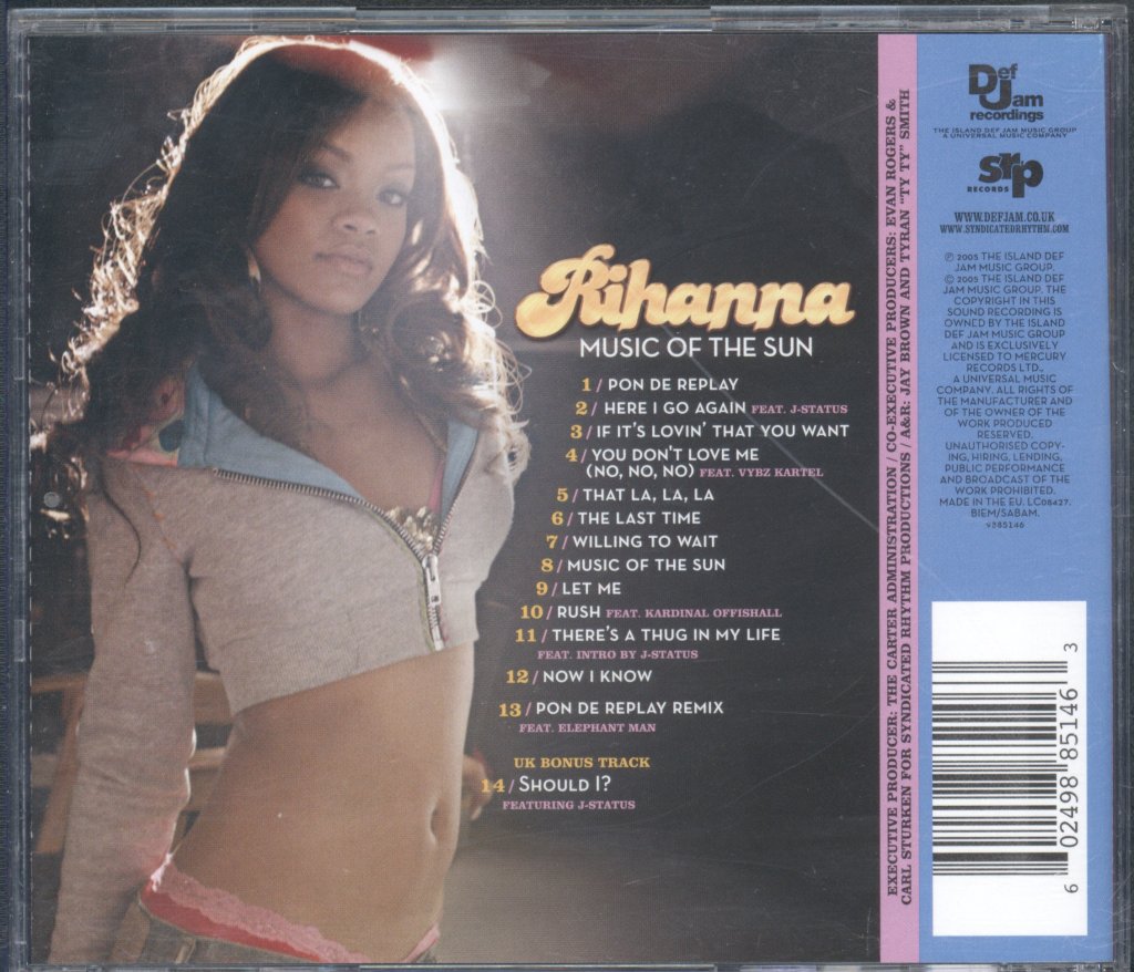 Rihanna - Music Of The Sun - Cd