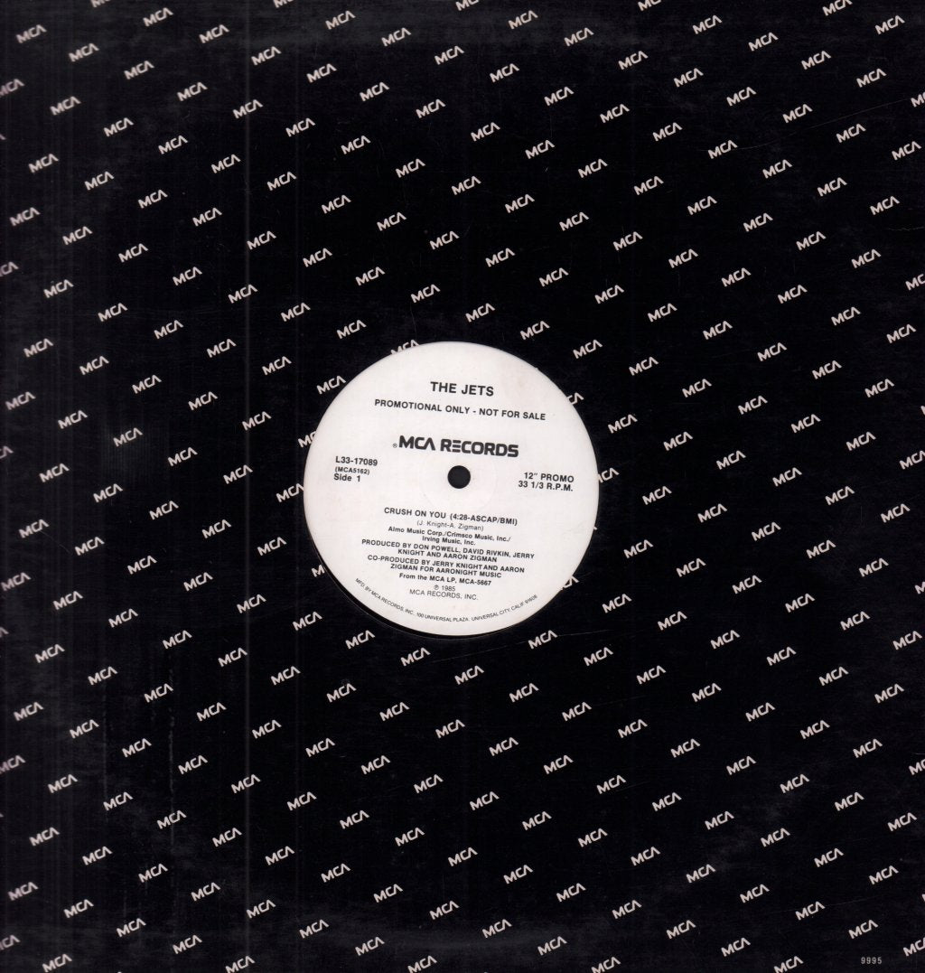 Jets (80'S Pop) - Crush On You - 12 Inch