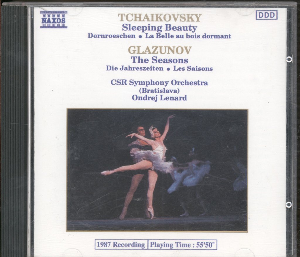 CSR Symphony Orchestra • Ondrej Lenard - Tchaikovsky / Glazunov - Sleeping Beauty / The Seasons - Cd