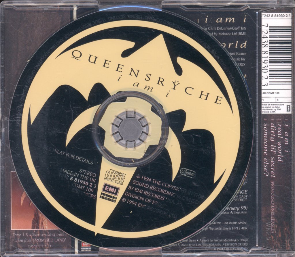 Queensrÿche - I Am I - Cd