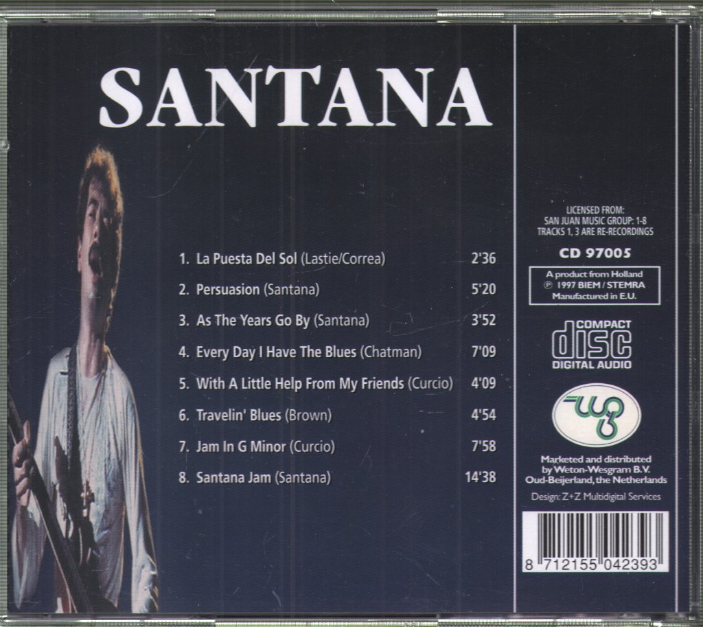 Santana - La Puesta Del Sol - Cd