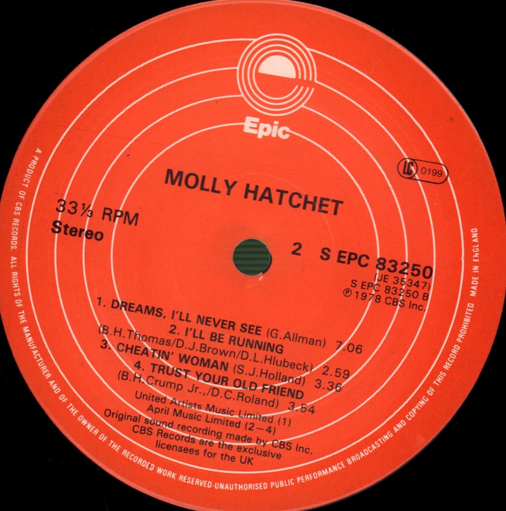 Molly Hatchet - Molly Hatchet - Lp