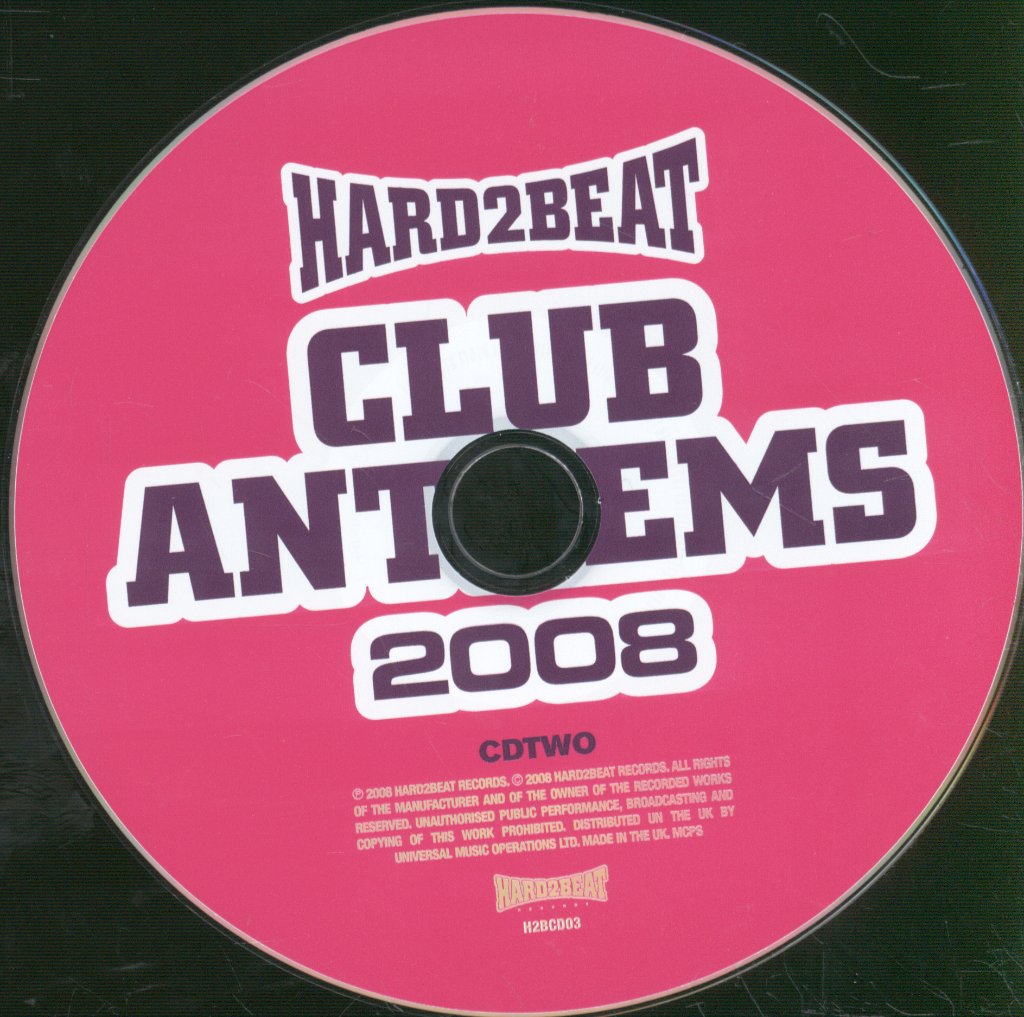 Various Artists - Club Anthems 2008 - Double Cd