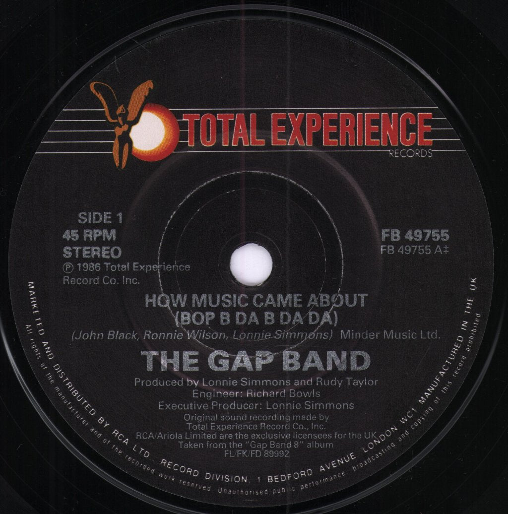Gap Band - How Music Came About - 7 Inch
