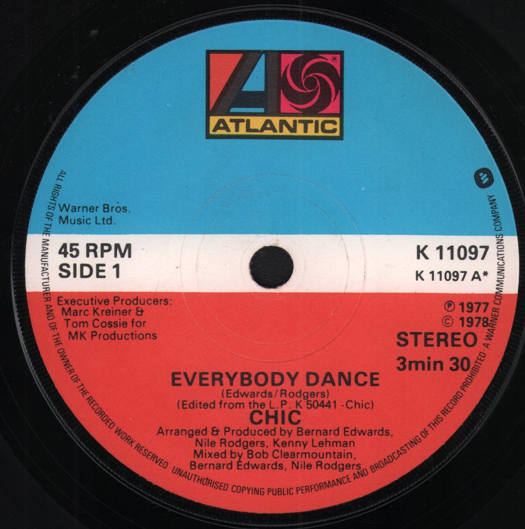 Chic - Everybody Dance - 7 Inch