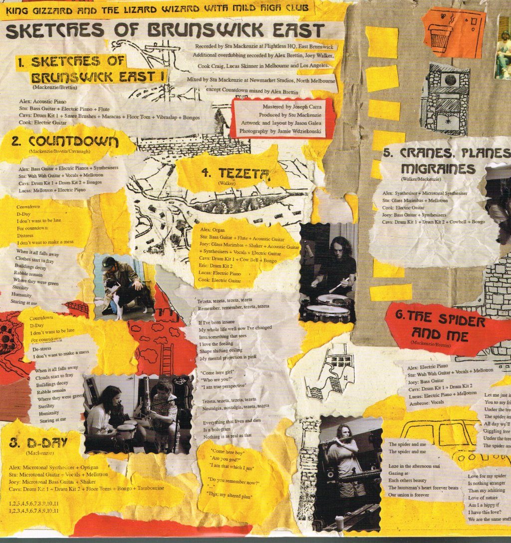 King Gizzard And The Lizard Wizard - Sketches Of Brunswick East - Lp