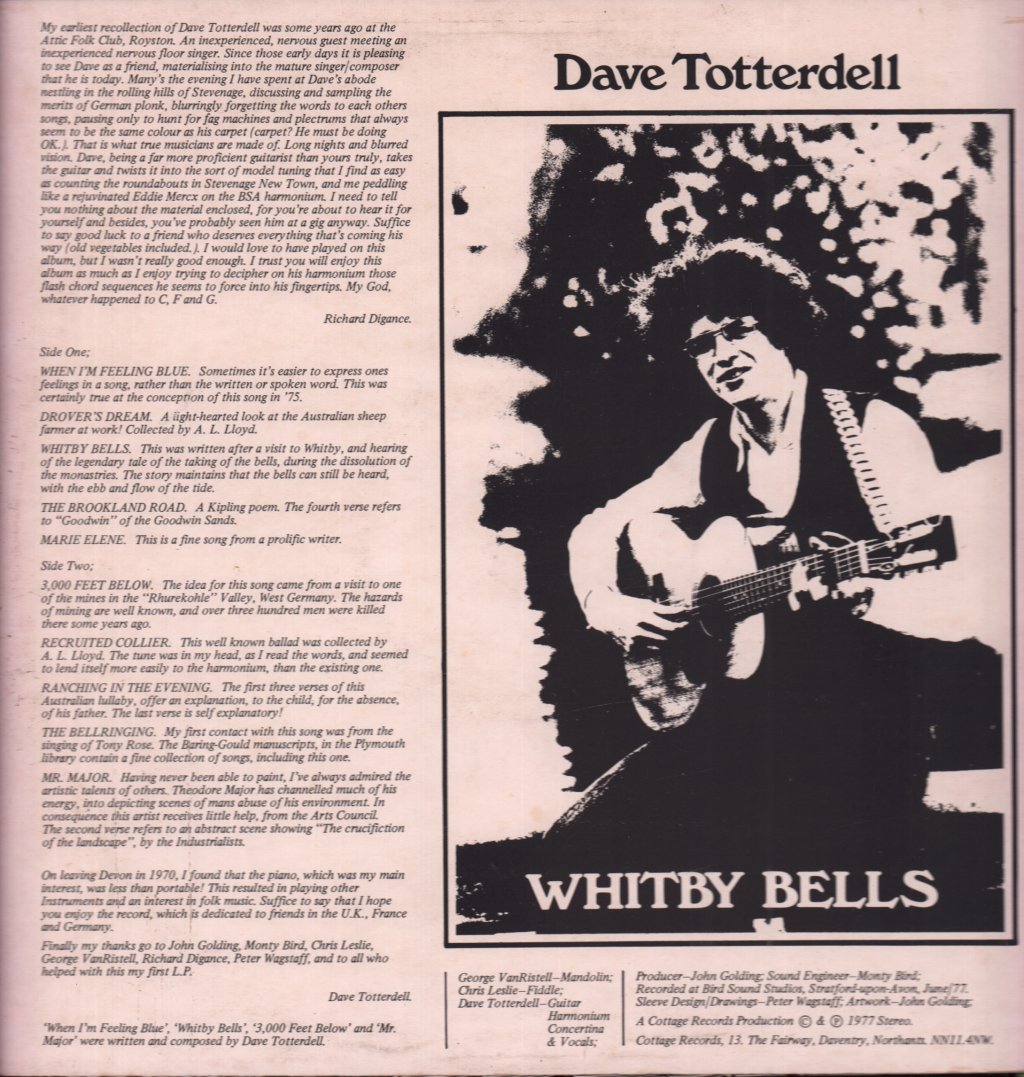 Dave Totterdell - Whitby Bells - Lp