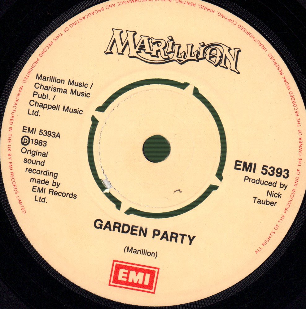 Marillion - Garden Party - 7 Inch