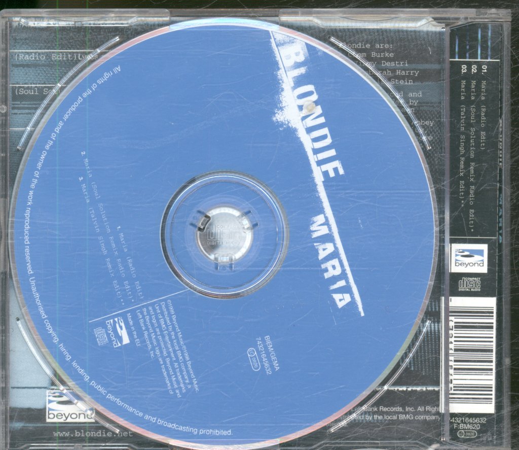 Blondie - Maria - Cd