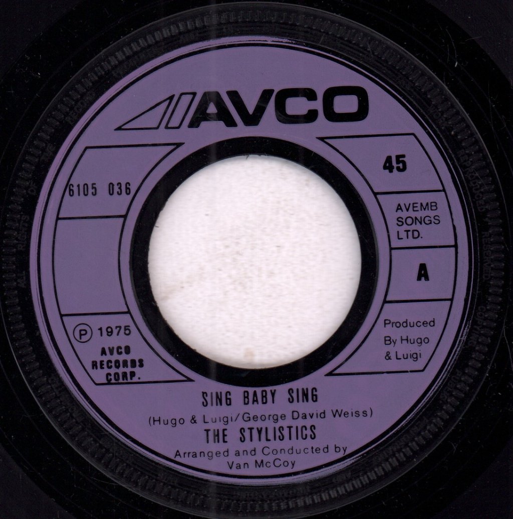 Stylistics - Sing Baby Sing - 7 Inch