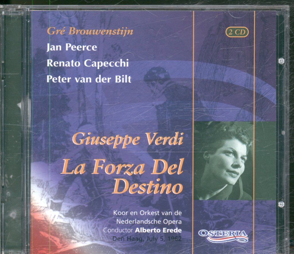 Koor En Orkest Van De Nederlandische Opera Alberto Erede - Verdi -  La Forza Del Destino - Double Cd
