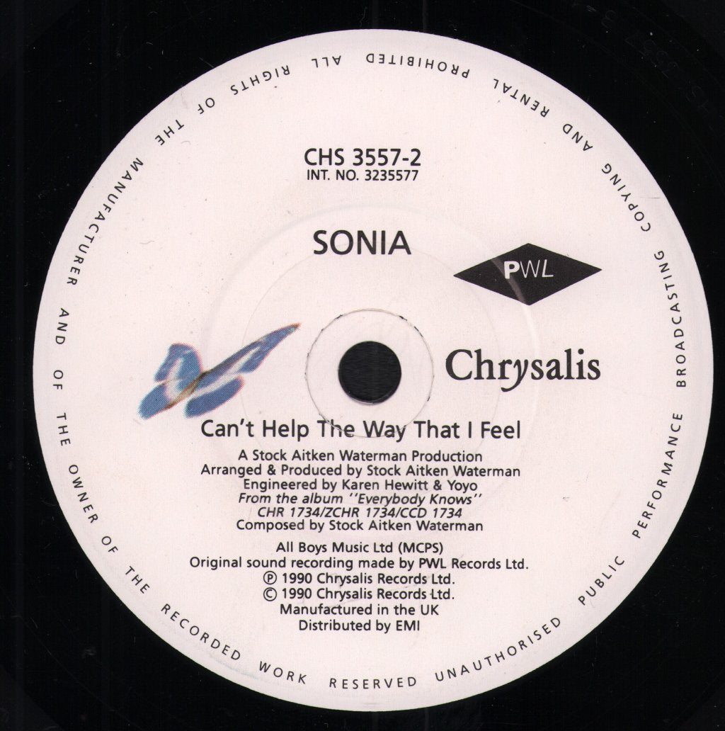 Sonia - End Of The World - 7 Inch