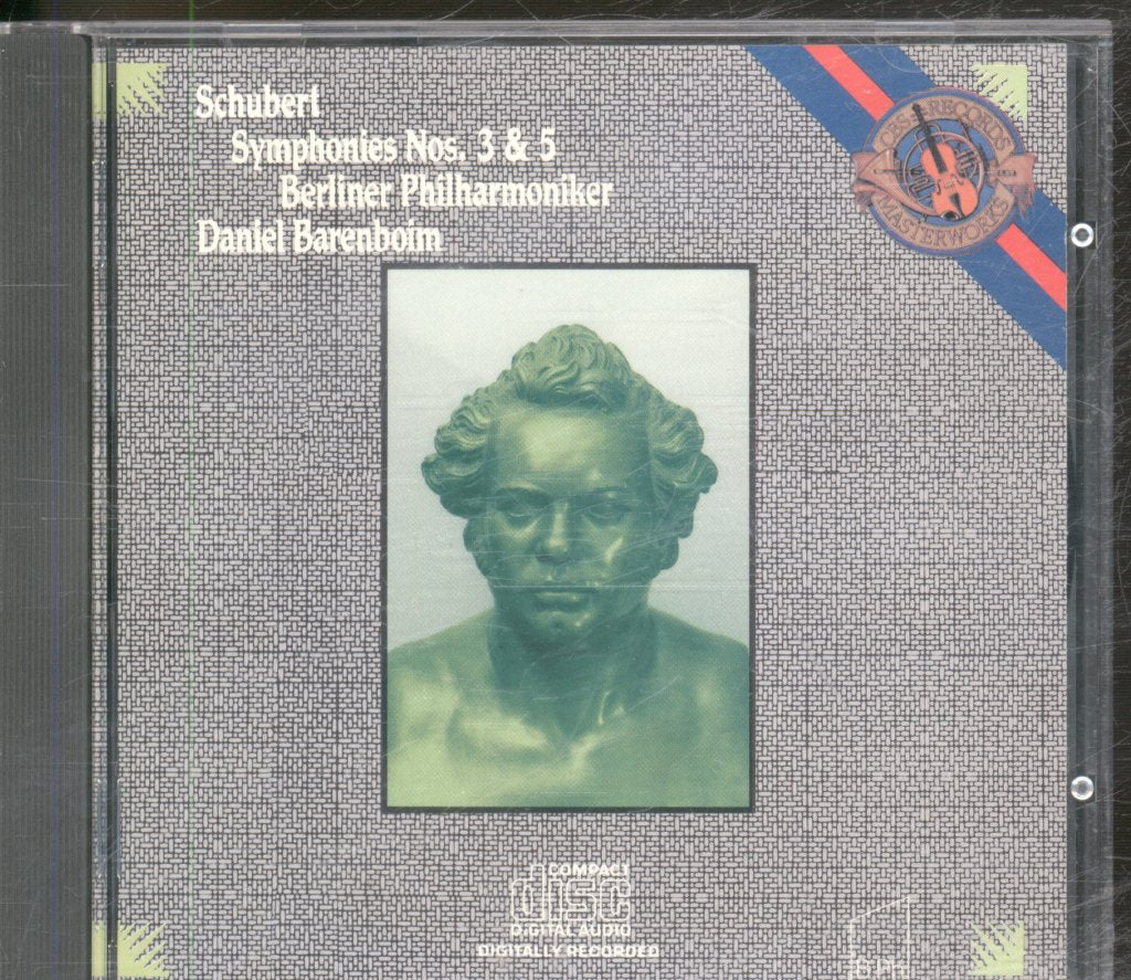 Berliner Philharmoniker, Daniel Barenboim - Schubert - Symphonies Nos. 3 & 5 - Cd