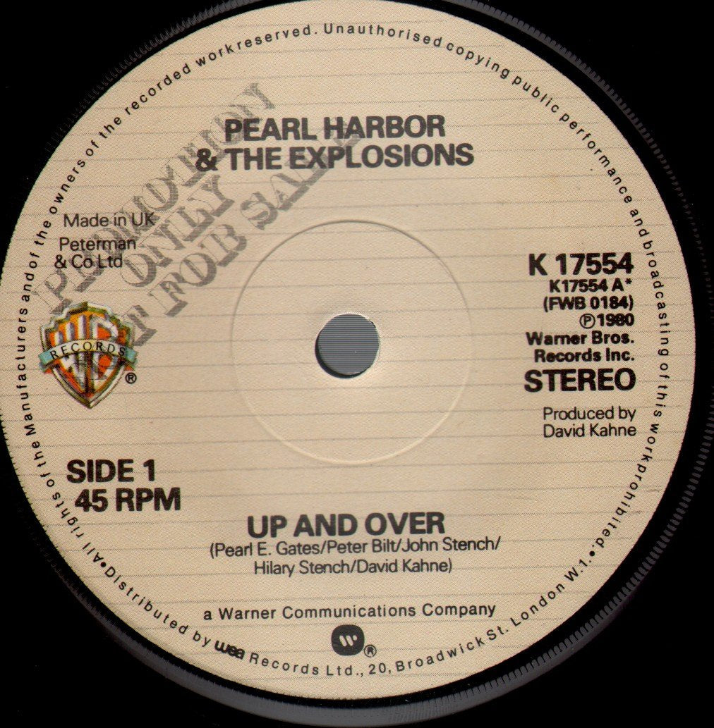 Pearl Harbor And The Explosions - Up And Over - 7 Inch