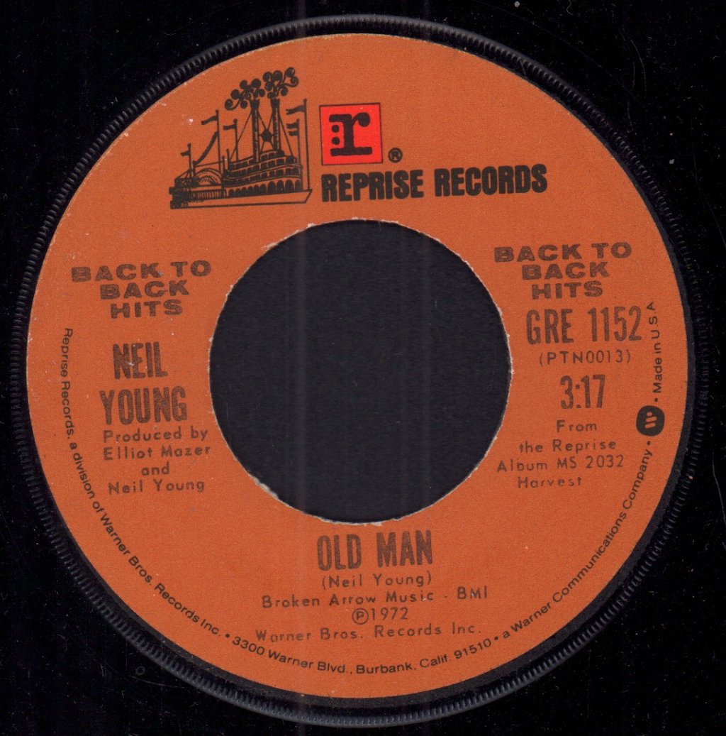 Neil Young - Heart Of Gold - 7 Inch
