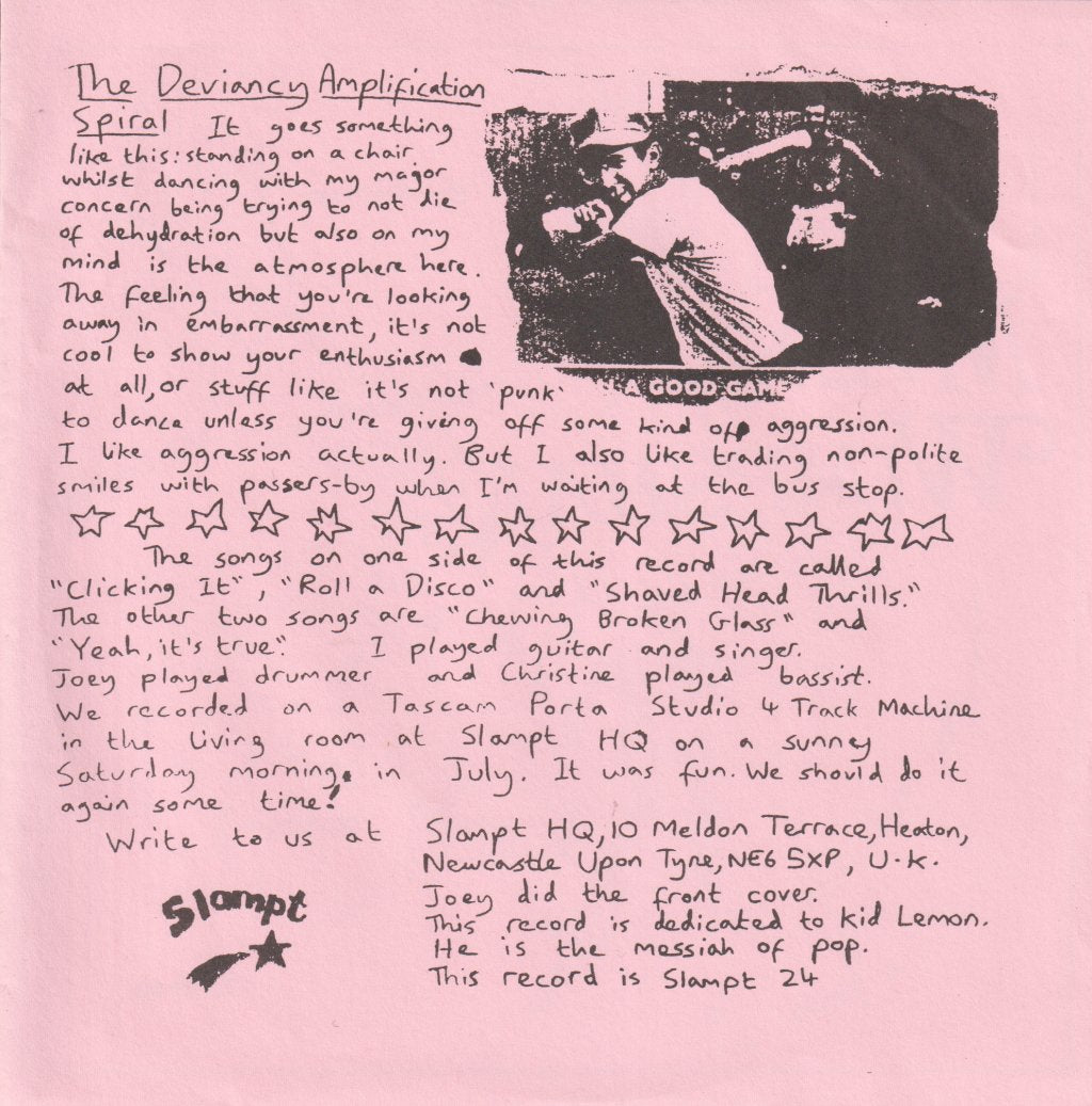 Milky Wimpshake - Deviancy Amplification Spiral - 7 Inch