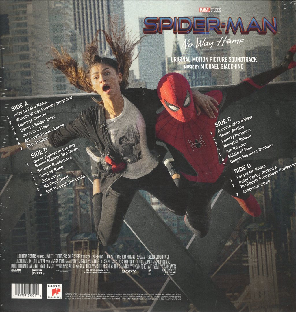 Michael Giacchino - Spider-Man: No Way Home (O.S.T.) - Double Lp