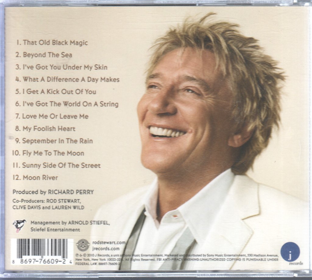 Rod Stewart - Fly Me To The Moon... The Great American Songbook Volume V - Cd