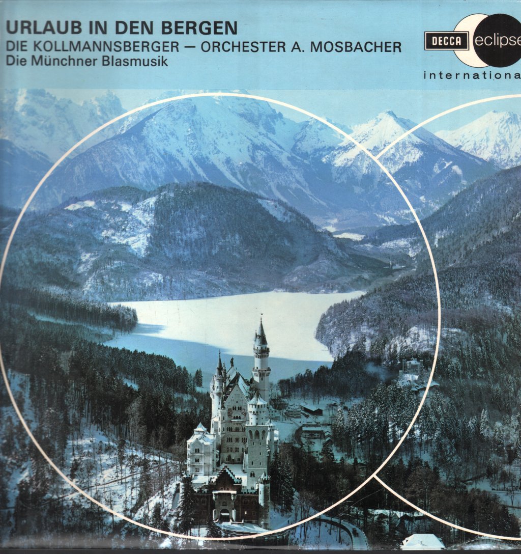 Die Kollmannsberger / Orchester A. Mosbacher - Urlaub In Den Bergen - Lp