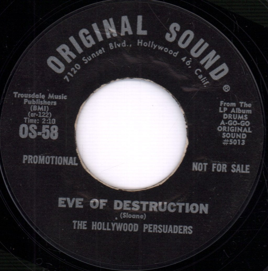 Hollywood Persuaders - Hollywood A-Go-Go - 7 Inch