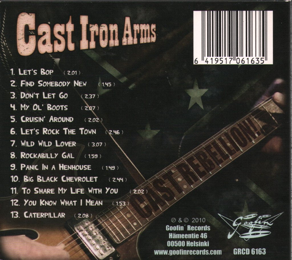 Cast Iron Arms - Cast Rebellion! - Cd