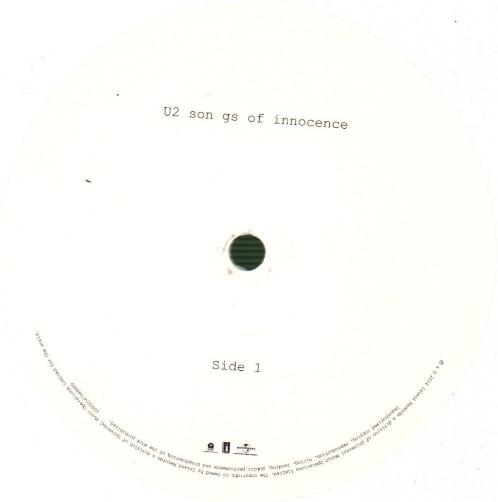 U2 - Songs Of Innocence - Double Lp