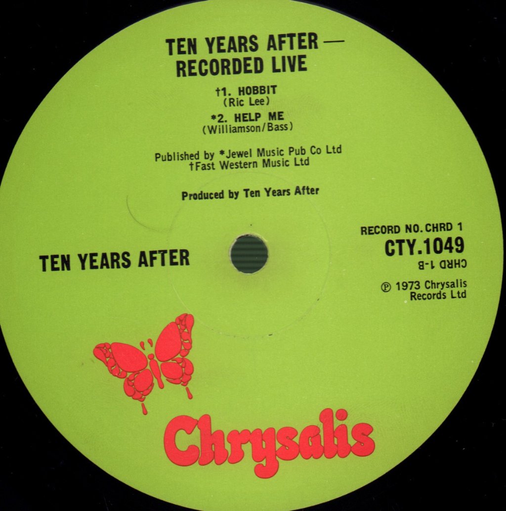 Ten Years After - Recorded Live - Double Lp