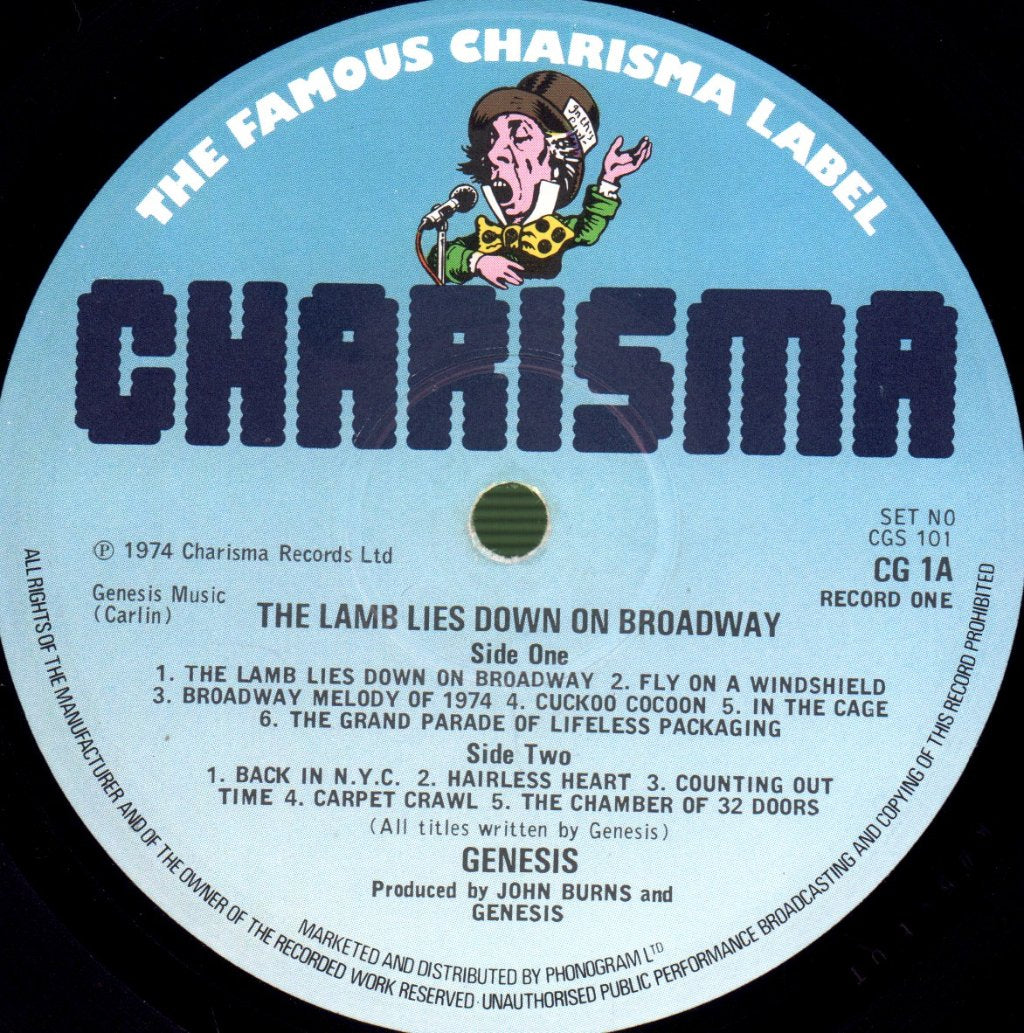 Genesis - Lamb Lies Down On Broadway - Double Lp