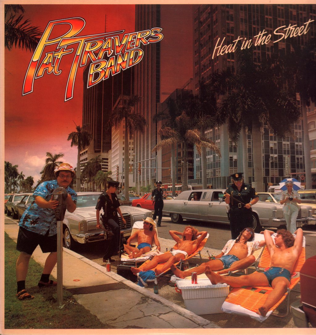 Pat Travers Band - Heat In The Street - Lp