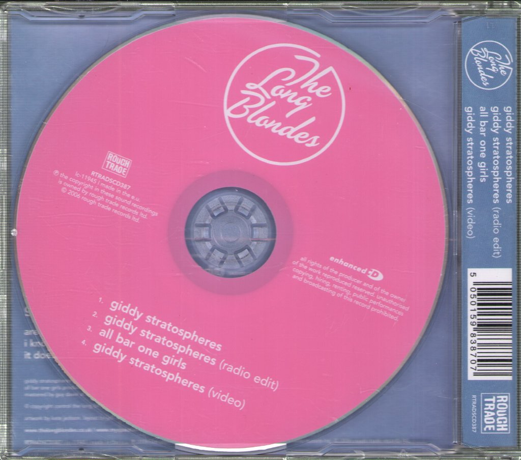 Long Blondes - Giddy Stratospheres - Cd
