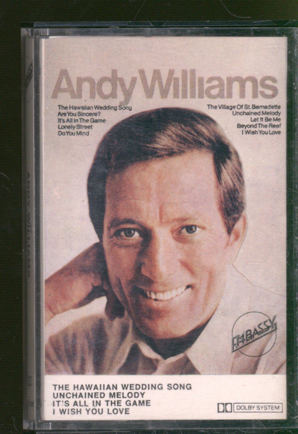Andy Williams - Andy Williams - Cassette