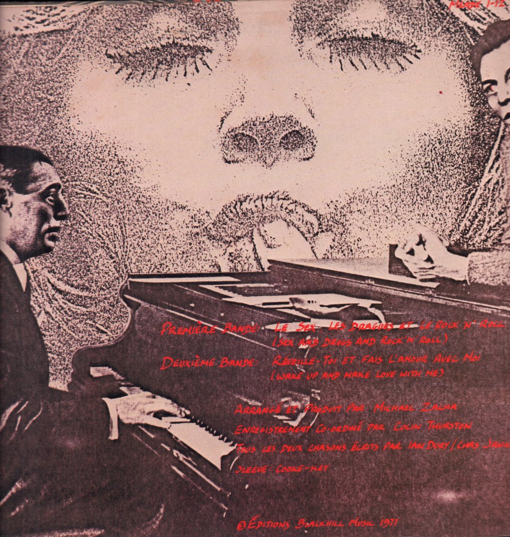 Patrick Duvet And His Sweet Perversions - Sex And Drugs And Rock And Roll - 12 Inch