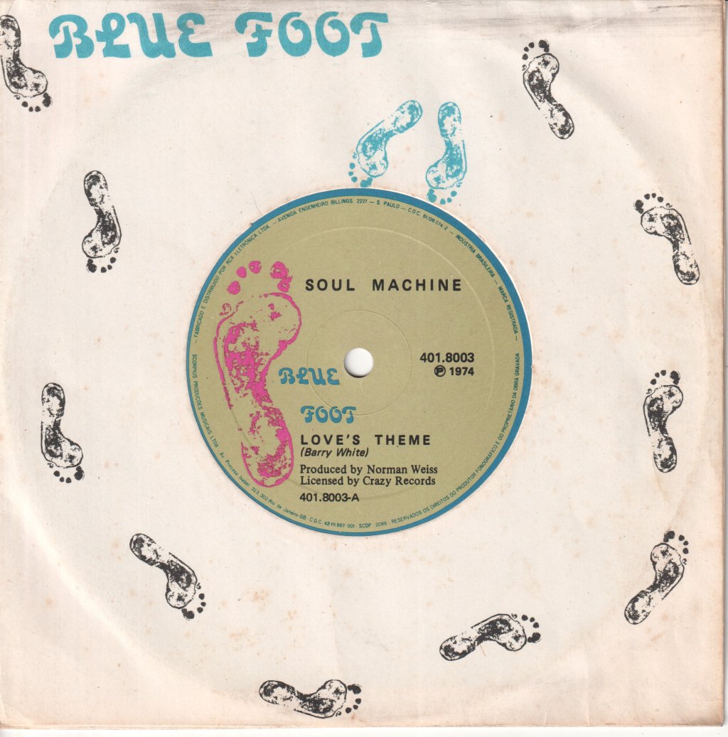soul machine - Love's Theme - 7 Inch