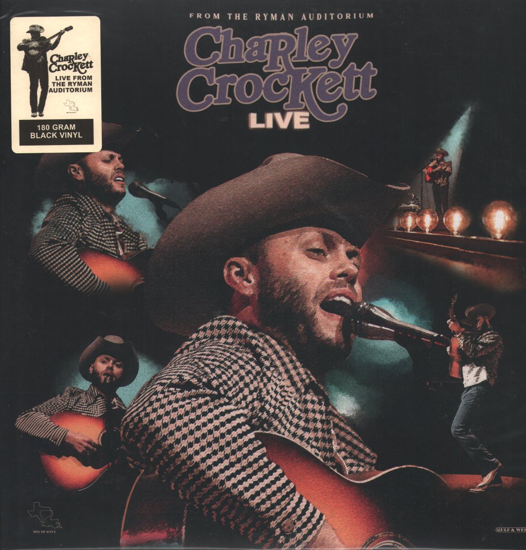 Charley Crockett - Live From The Ryman Auditorium - Double Lp