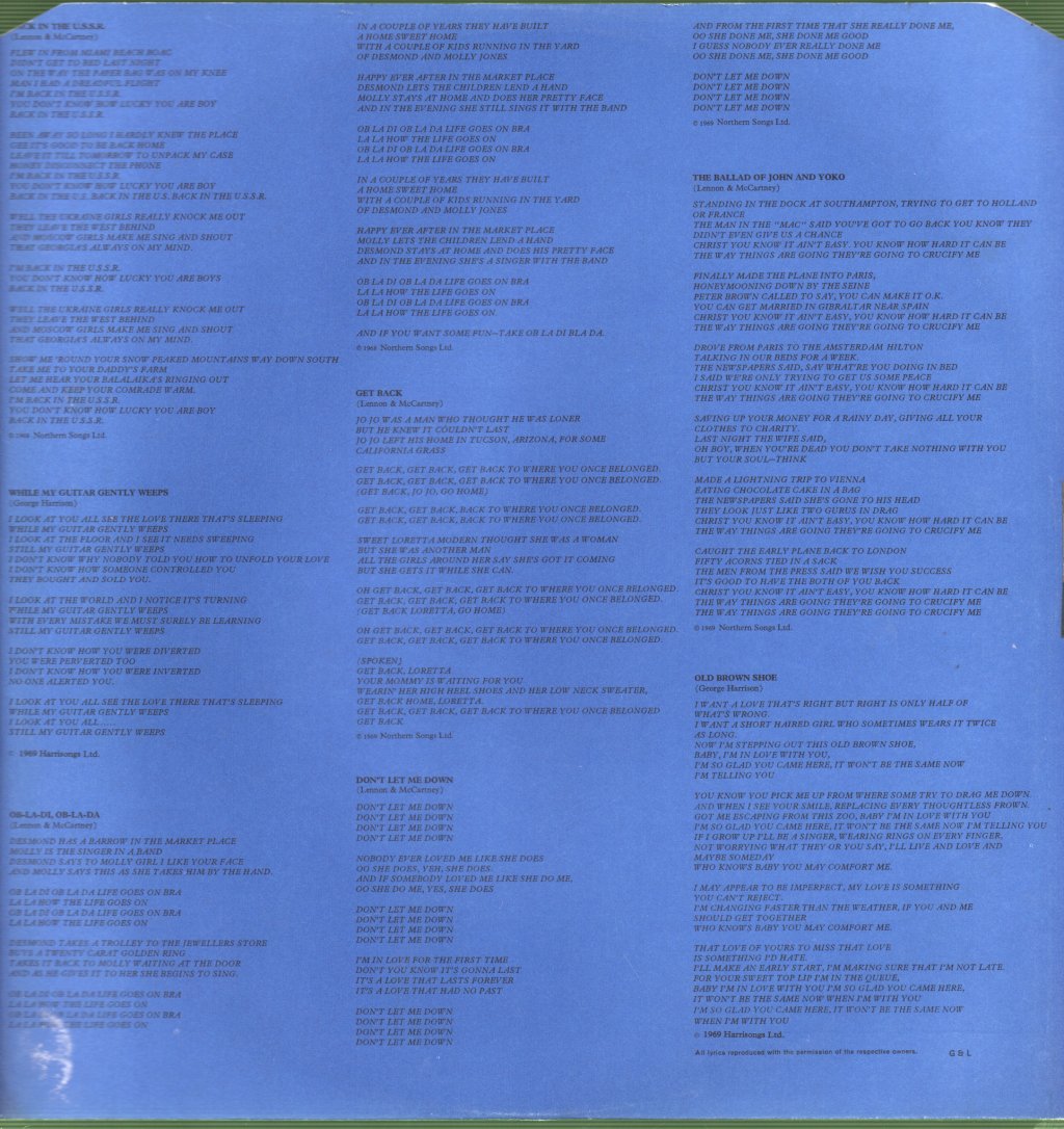 Beatles - 1967-1970 - Double Lp