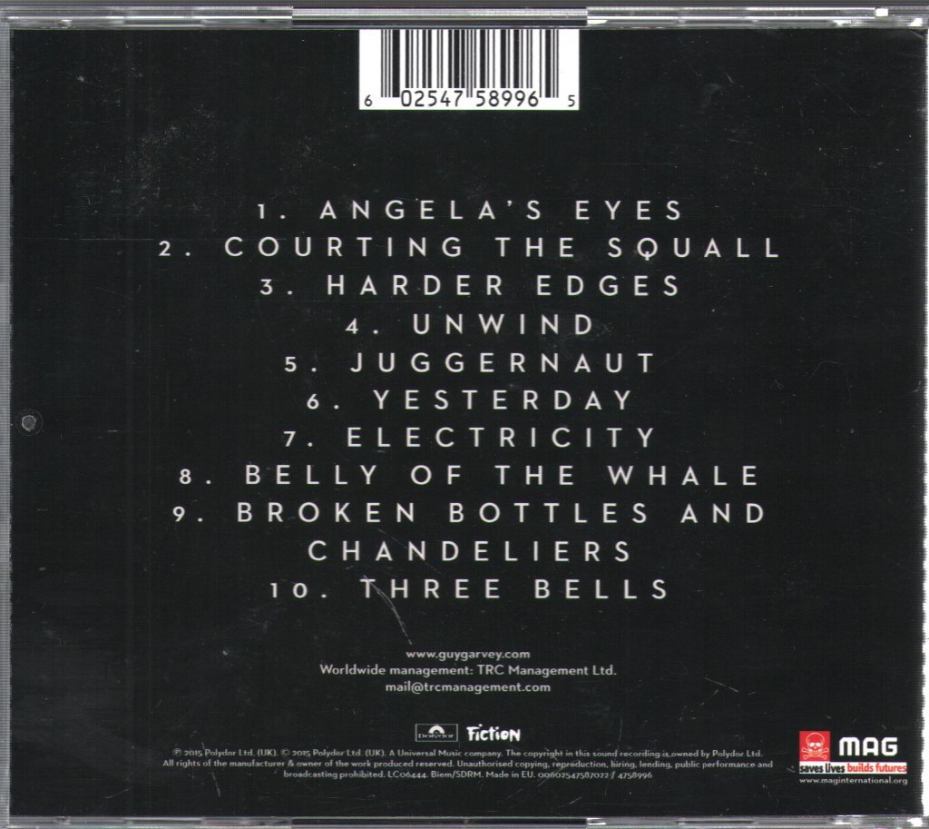 Guy Garvey - Courting The Squall - Cd
