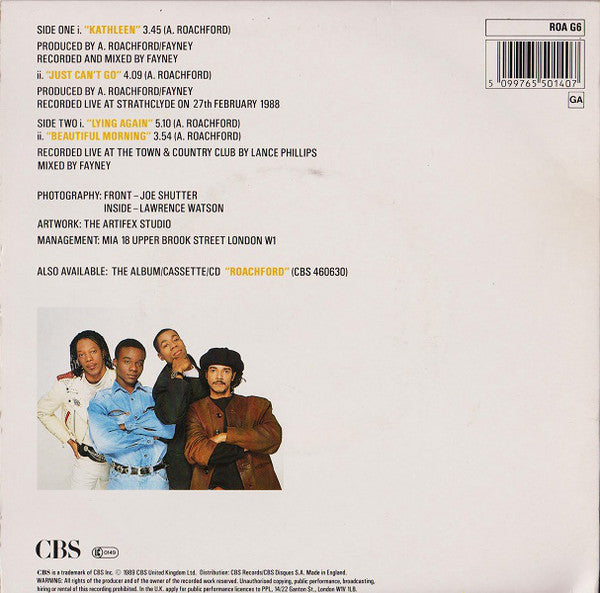 Roachford - Kathleen - 7 Inch