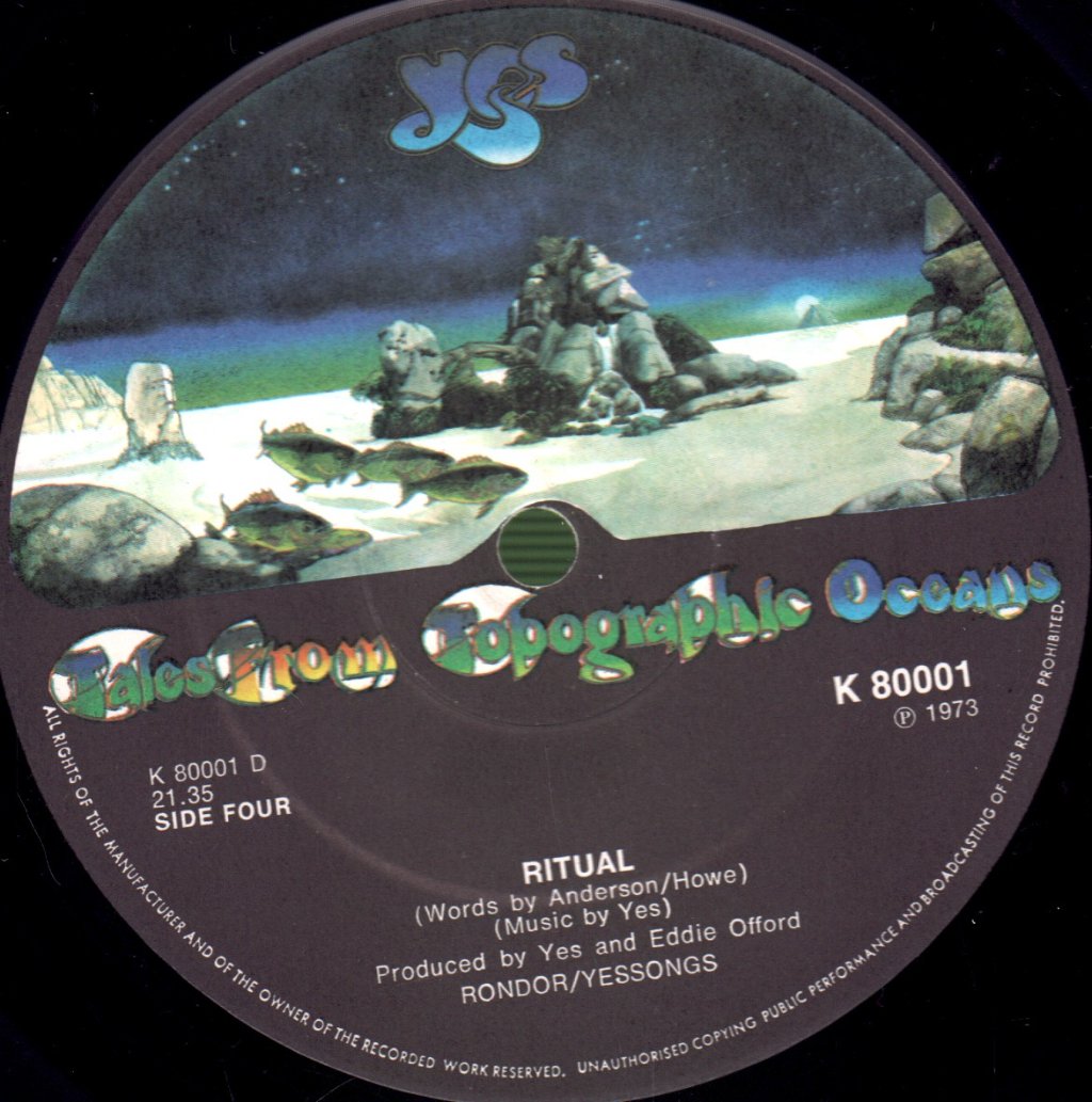 Yes - Tales From Topographic Oceans - Double Lp