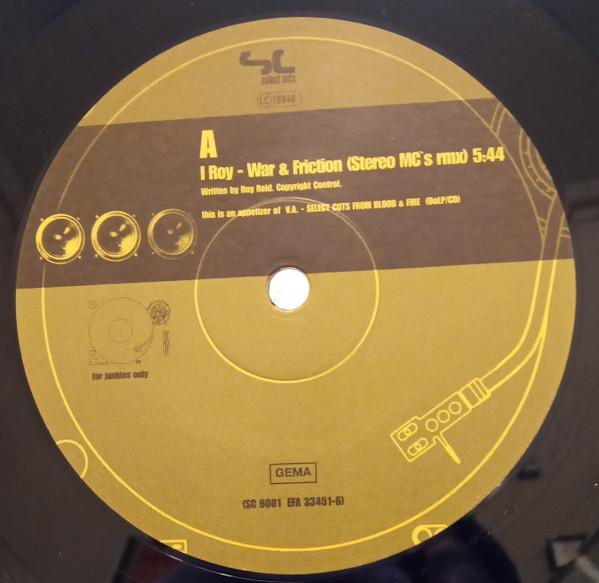 I-Roy / King Tubby & The Soul Syndicate - Select Cuts From Blood & Fire - 10 Inch