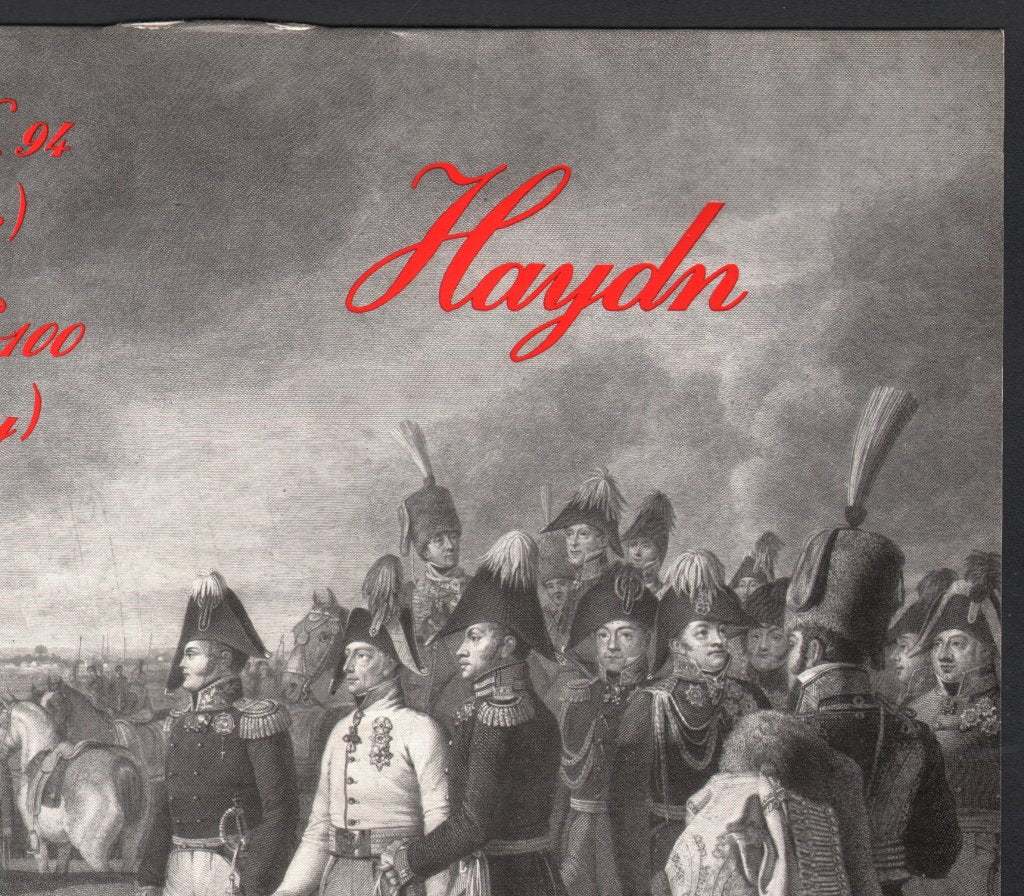 Mannheim National Symphony Orchestra / Herbert Albert - Haydn - Symphony No. 94 (The Surprise) Symphony No. 100 (The Military) - Lp